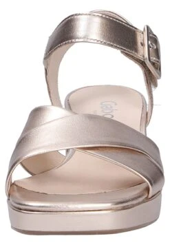 Gabor FASHION - Plateausandalette - Puderlds -Gabor Schuhe Geschaft 03b2f4686302467bacaa39bb7682fae7
