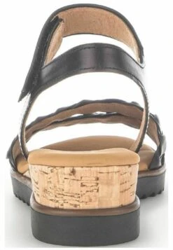 Gabor Keilsandalette - Schwarz Kork Schw -Gabor Schuhe Geschaft 045f0db2414044ee8605d3077b710ddd