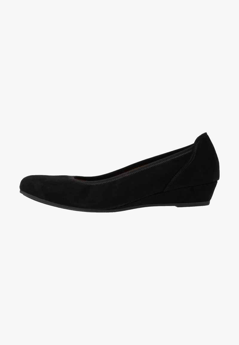 Gabor Comfort Keilpumps - Schwarz 2 Gabor Comfort Keilpumps - Schwarz – Bild 2
