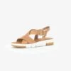Gabor Plateausandalette - Braun