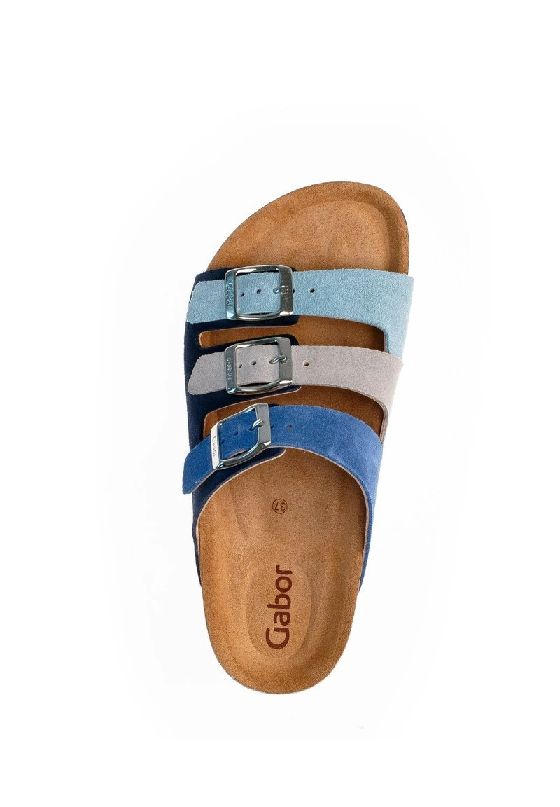 Gabor Pantolette Flach - Blau 2 Gabor Pantolette Flach - Blau – Bild 2