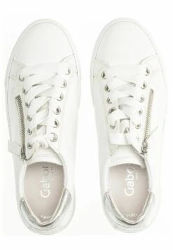 Gabor Sneaker Low - Weiss Silber 8 Gabor Sneaker Low - Weiss Silber -Gabor Schuhe Geschaft 0bfc97417f854010b13bee70c5d9dfbc
