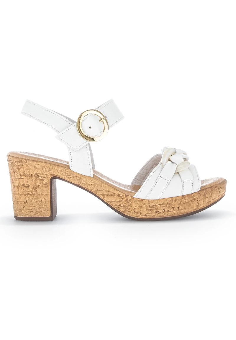 Gabor Plateausandalette - Blanc Ecru 6 Gabor Plateausandalette - Blanc Ecru – Bild 6