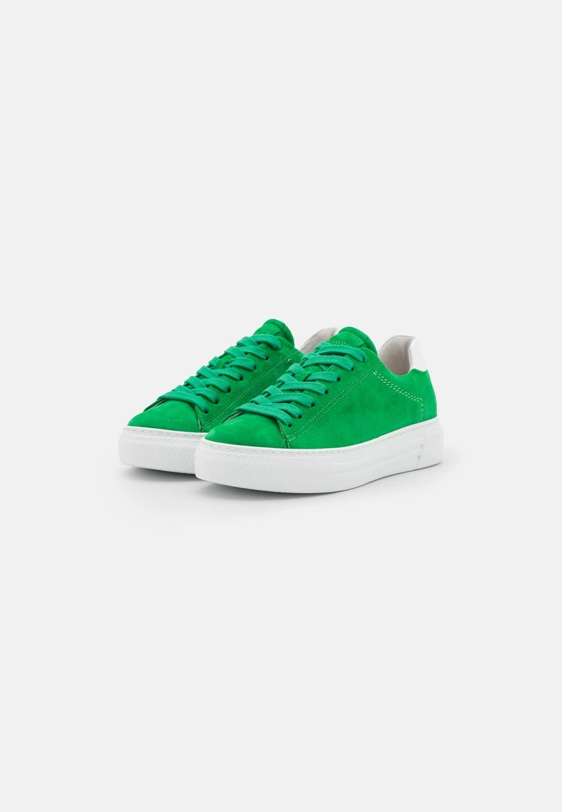 Gabor Comfort Sneaker Low - Verde/weiss 3 Gabor Comfort Sneaker Low - Verde/weiss – Bild 3