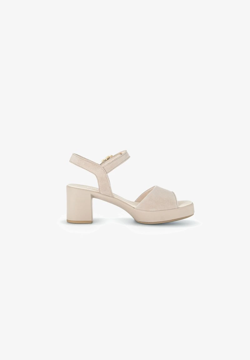 Gabor Plateausandalette - Beige 1 Gabor Plateausandalette - Beige