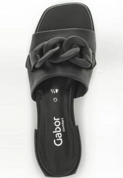 Gabor Pantolette Flach - Schwarz Lds Uni 8 Gabor Pantolette Flach - Schwarz Lds Uni -Gabor Schuhe Geschaft 19dce1c128d546bb9f60f351315de167