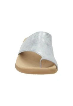 Gabor Pantolette Flach - Grau Silber Metallic 11 Gabor Pantolette Flach - Grau Silber Metallic -Gabor Schuhe Geschaft 1c690f8b3ae64870a81820addd195183