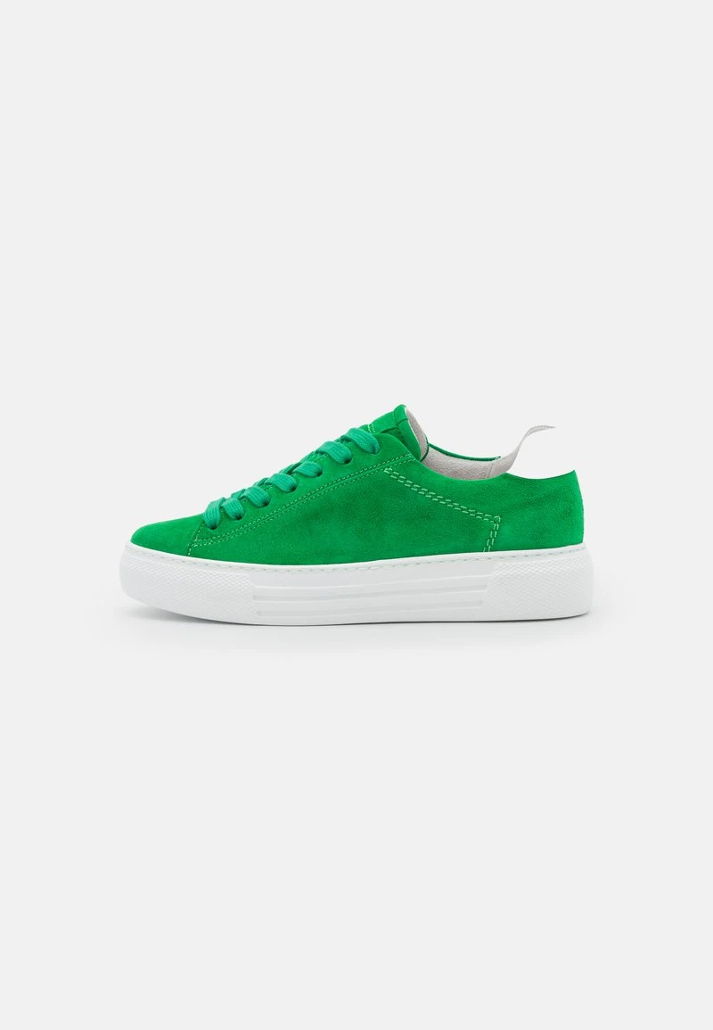Gabor Comfort Sneaker Low - Verde/weiss 2 Gabor Comfort Sneaker Low - Verde/weiss – Bild 2