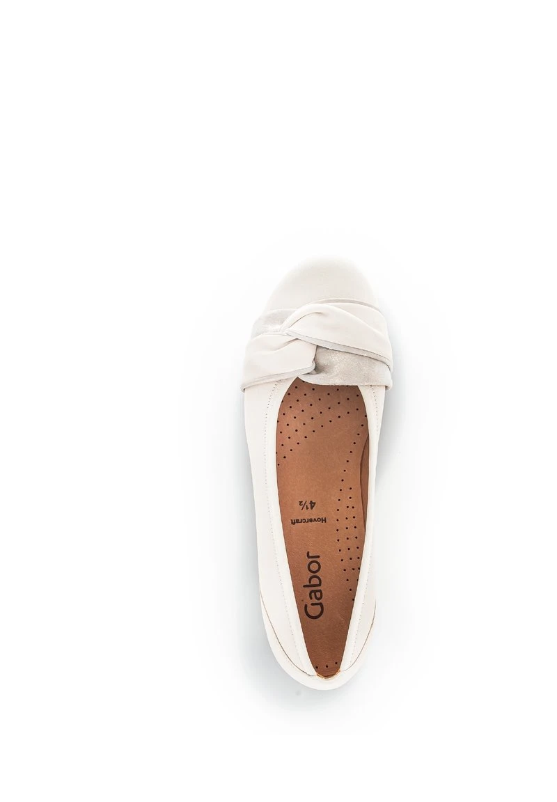 Gabor Klassischer Ballerina - Weiss 2 Gabor Klassischer Ballerina - Weiss – Bild 2