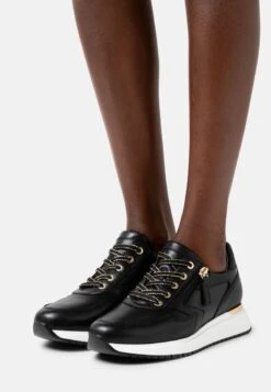 Gabor Comfort Sneaker Low - Schwarz/gold