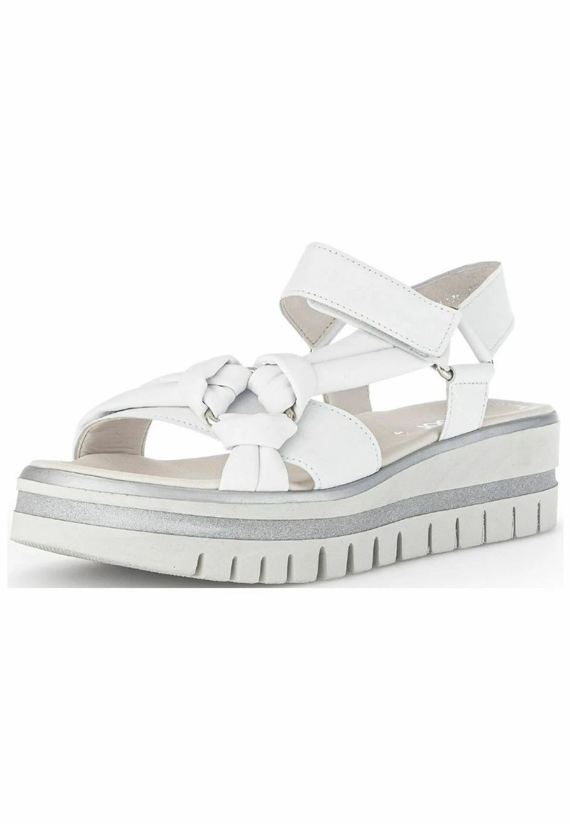 Gabor Keilsandalette - Weiss 2 Gabor Keilsandalette - Weiss – Bild 2