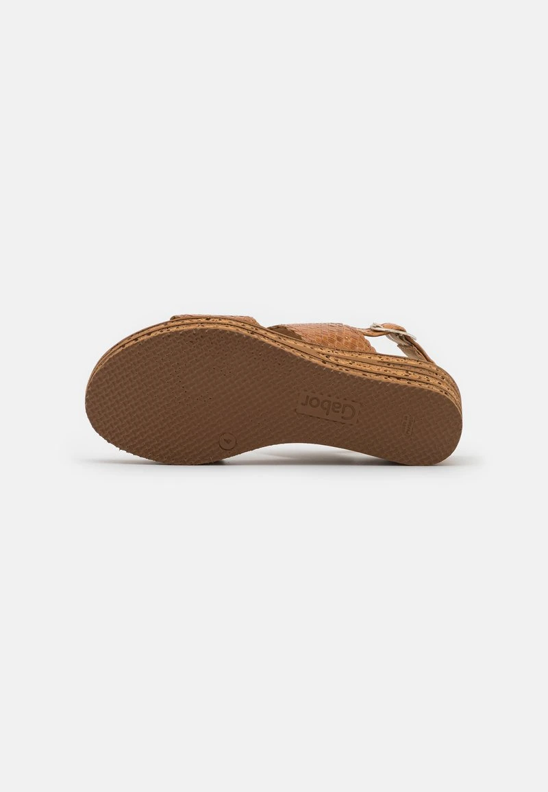 Gabor Plateausandalette - Cognac 5 Gabor Plateausandalette - Cognac – Bild 5