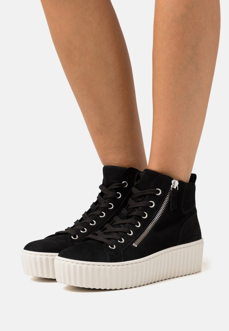 Gabor Sneaker High - Schwarz/creme 1 Gabor Sneaker High - Schwarz/creme