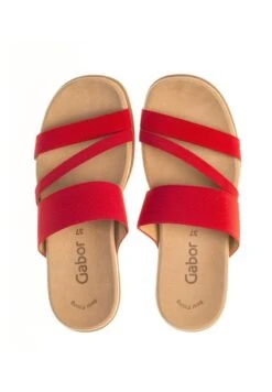 Gabor Pantolette Flach - Rot 8 Gabor Pantolette Flach - Rot -Gabor Schuhe Geschaft 35e9ce02e6d345448f89da4f5d0b7783