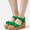 Gabor Plateausandalette - Verde