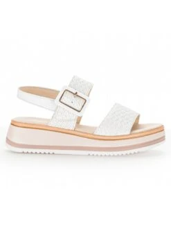 Gabor Keilsandalette - Blanc -Gabor Schuhe Geschaft 3899860433184c049464997398e3bace