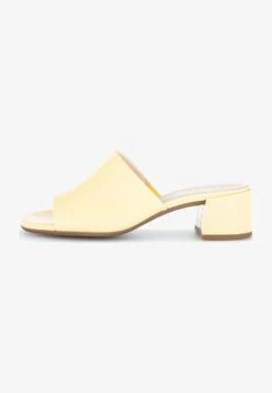 Gabor Pantolette Flach - Pastellgelb -Gabor Schuhe Geschaft 3e047f270fa6403e886cde14cadc8701 1
