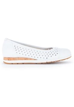 Gabor Klassischer Ballerina - Blanc -Gabor Schuhe Geschaft 41bcbdc41d8c4b8b99bc0ca38b76a3a1