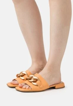 Gabor Comfort Pantolette Flach - Apricot