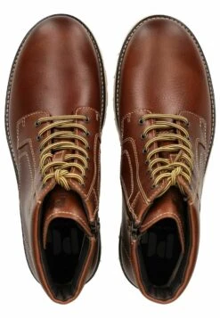 Pius Gabor Lace-up Ankle Boots - Chestnut -Gabor Schuhe Geschaft 45d6391b6896486b917b4f643bf21c1a