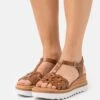 Gabor Comfort Plateausandalette - Camel