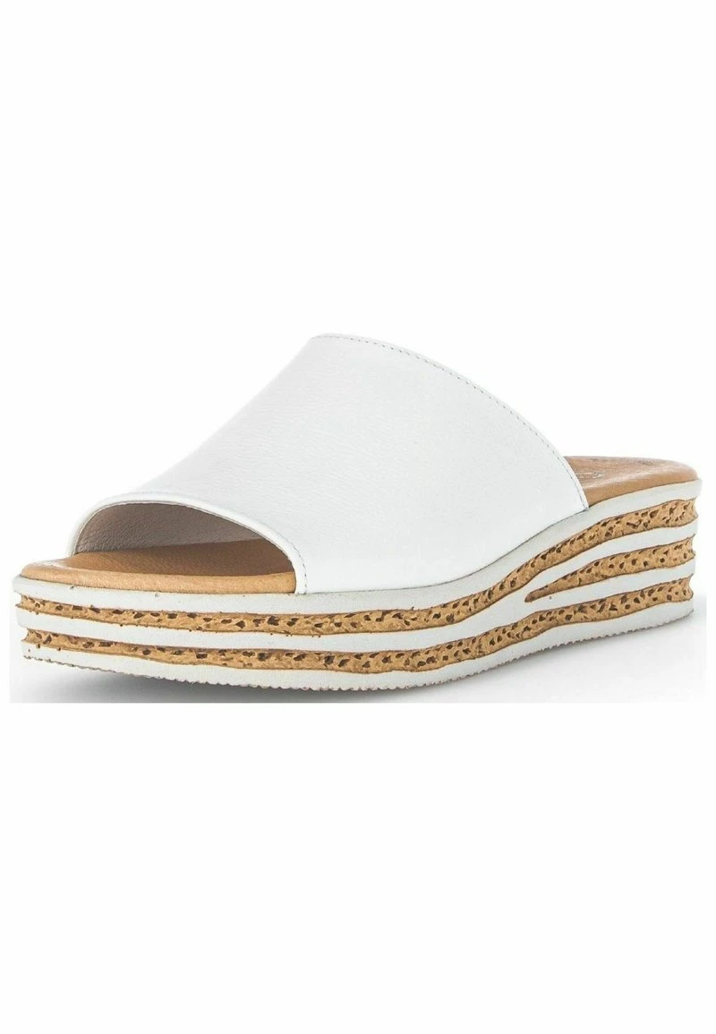 Gabor Pantolette Hoch - Weiss Weiss 2 Gabor Pantolette Hoch - Weiss Weiss – Bild 2