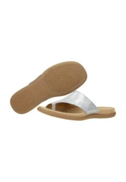 Gabor Pantolette Flach - Grau Silber Metallic 10 Gabor Pantolette Flach - Grau Silber Metallic -Gabor Schuhe Geschaft 4a75541e9df3476794c3bc6721e3a385