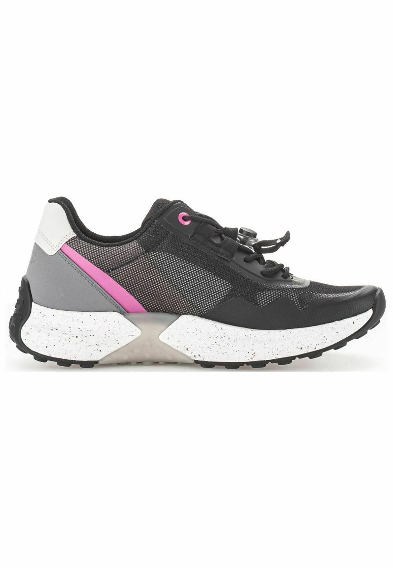 Gabor Sneaker Low - Schwarz Pink 6 Gabor Sneaker Low - Schwarz Pink – Bild 6