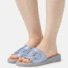 Gabor Comfort Pantolette Flach - Azur
