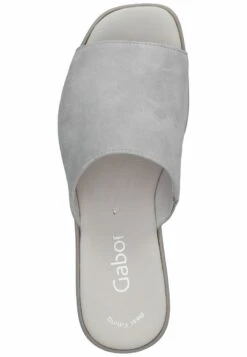 Gabor Pantolette Hoch - Hellgrau -Gabor Schuhe Geschaft 5300ca127b424c97800bc8c5124fc84f