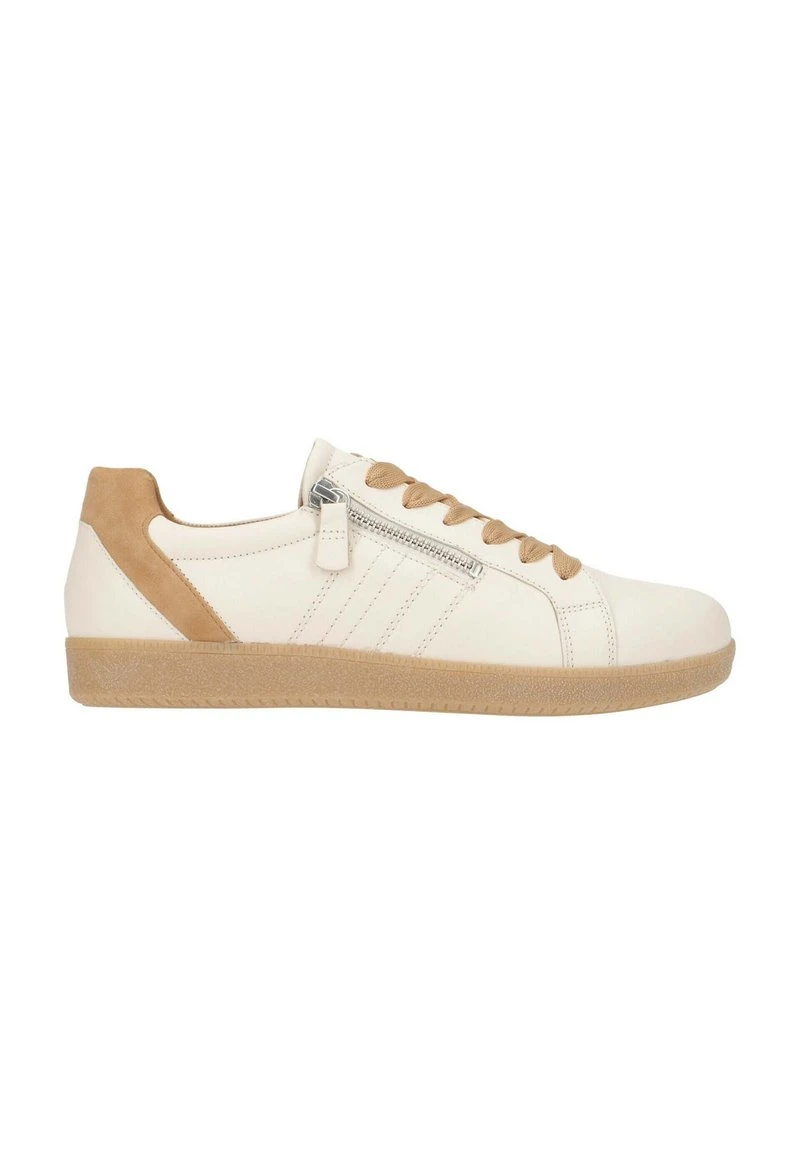 Gabor BEQUEME HALBSCHUHE FÜR DAMEN IN BEIGE - Sportlicher Schnürer - Off White / Light Brown / Caramel 6 Gabor BEQUEME HALBSCHUHE FÜR DAMEN IN BEIGE - Sportlicher Schnürer - Off White / Light Brown / Caramel – Bild 6