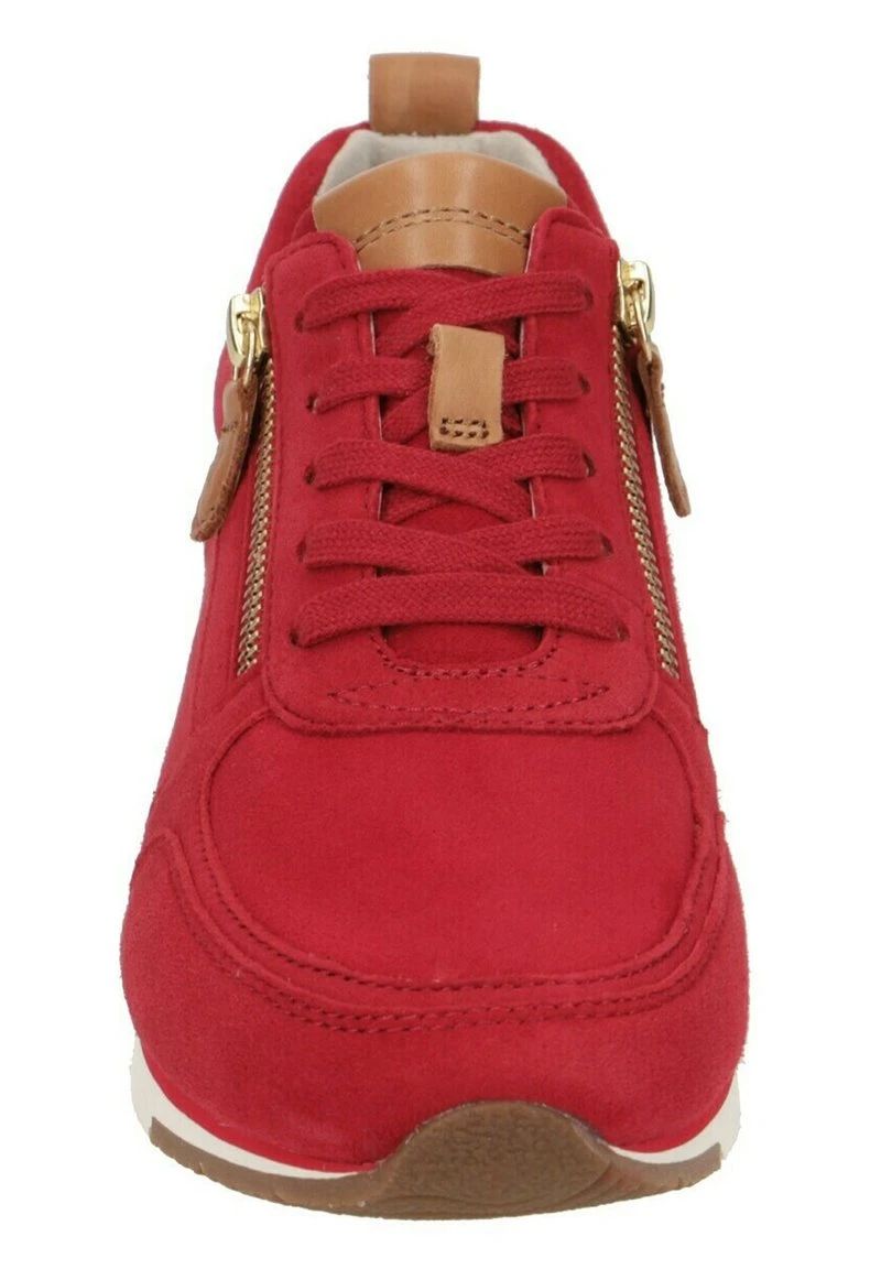 Gabor Sneaker Low - Rot/hellbraun/weiß/gold 6 Gabor Sneaker Low - Rot/hellbraun/weiß/gold – Bild 6