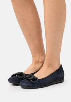 Gabor Comfort Klassischer Ballerina - Dark Blue/uni