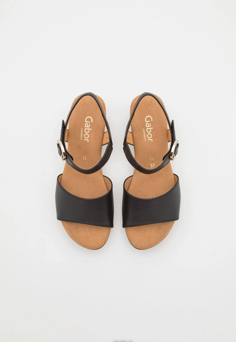 Gabor Comfort Clogs - Schwarz/gold 6 Gabor Comfort Clogs - Schwarz/gold – Bild 6