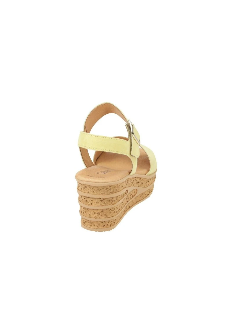 Gabor RIEMCHEN - Plateausandalette - Gelb 6 Gabor RIEMCHEN - Plateausandalette - Gelb – Bild 6