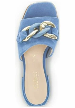 Gabor Pantolette Flach - Arktis Uni Gold 8 Gabor Pantolette Flach - Arktis Uni Gold -Gabor Schuhe Geschaft 6d789626e2ad4810aa688bdfd49a55b2