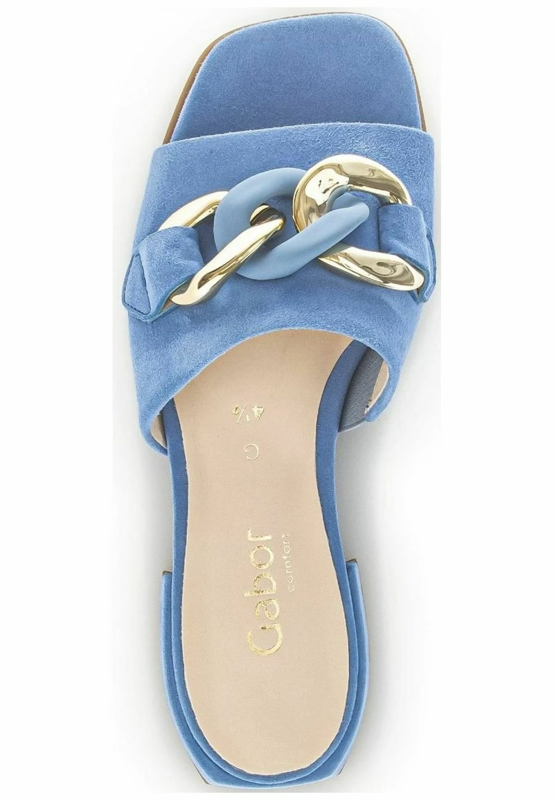 Gabor Pantolette Flach - Arktis Uni Gold 3 Gabor Pantolette Flach - Arktis Uni Gold – Bild 3