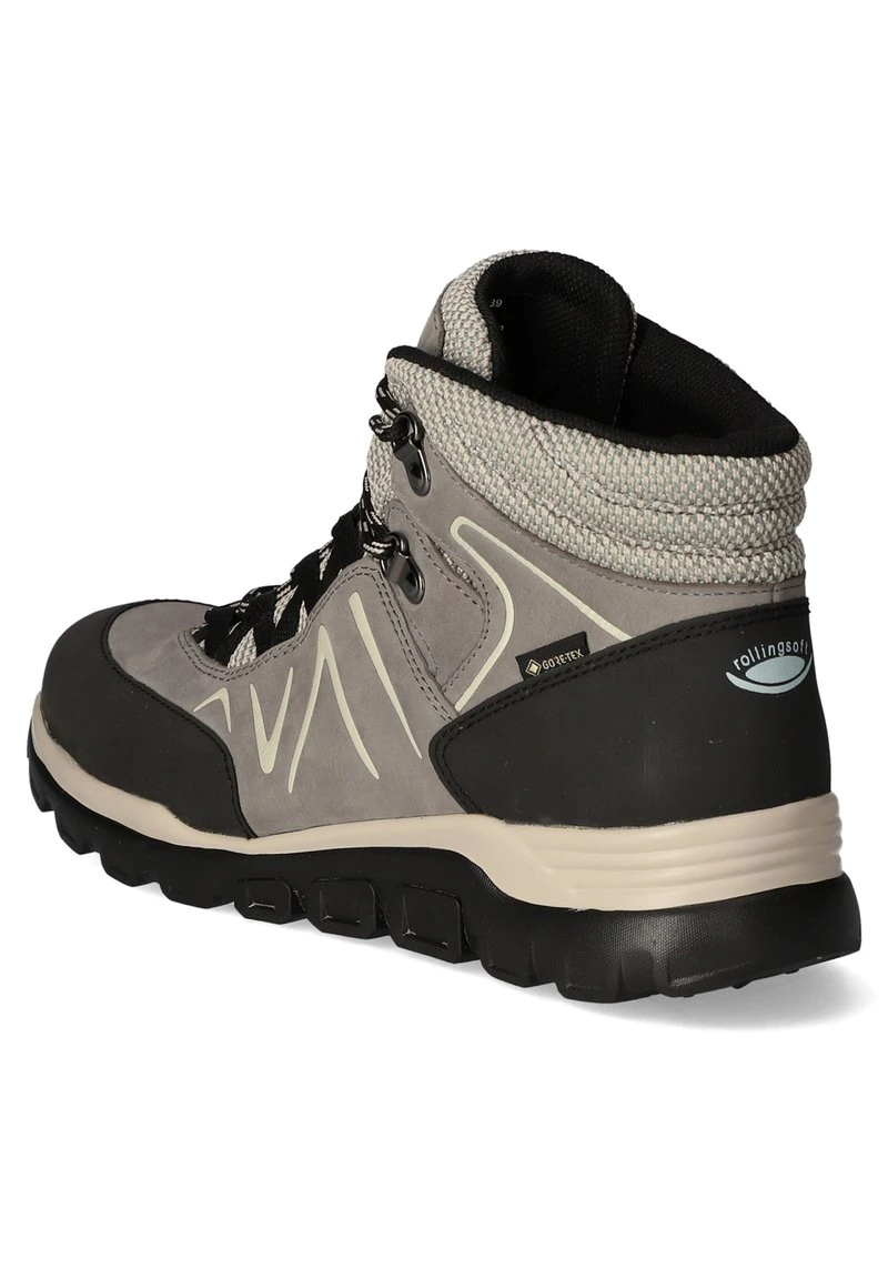 Gabor Schnürstiefelette - Grau/schwarz 4 Gabor Schnürstiefelette - Grau/schwarz – Bild 4