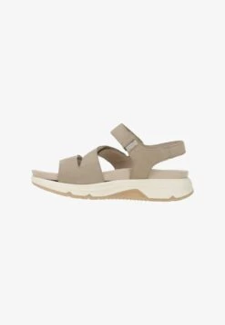 Gabor Plateausandalette - Grau Beige