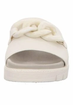 Gabor Pantolette Flach - Wei -Gabor Schuhe Geschaft 737f16fa78f5400788e6785650db2ae3