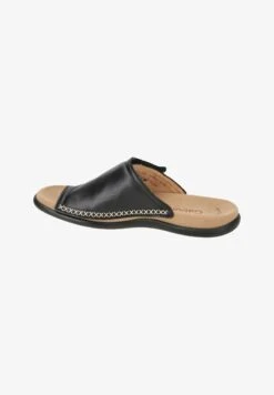 Gabor Pantolette Flach - Schwarz Braun