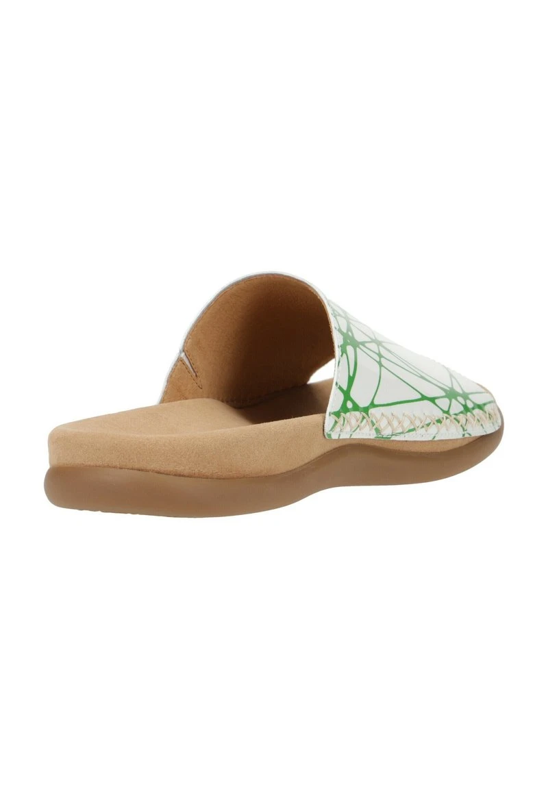 Gabor BEQUEME - Badesandale - White / Green 4 Gabor BEQUEME - Badesandale - White / Green – Bild 4