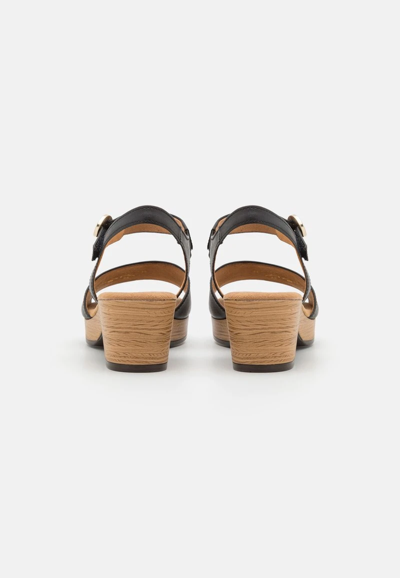 Gabor Comfort Clogs - Schwarz/gold 4 Gabor Comfort Clogs - Schwarz/gold – Bild 4