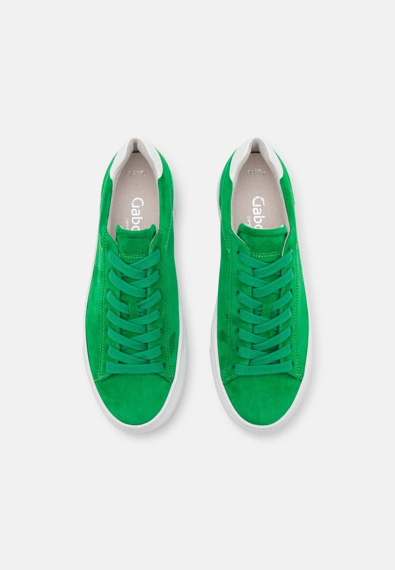 Gabor Comfort Sneaker Low - Verde/weiss 6 Gabor Comfort Sneaker Low - Verde/weiss – Bild 6