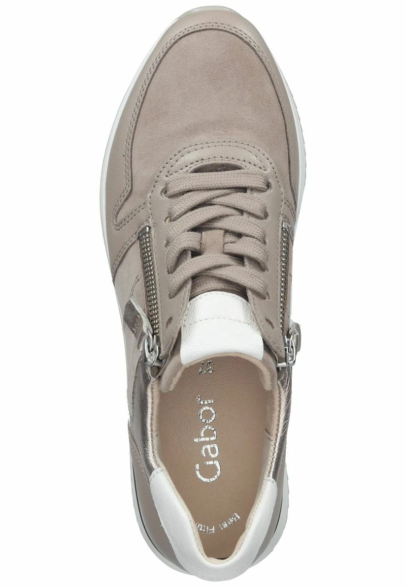 Gabor Sneaker Low - Dark-nude Kombi 3 Gabor Sneaker Low - Dark-nude Kombi – Bild 3
