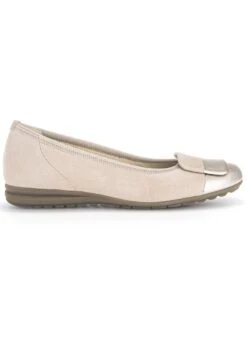 Gabor Klassischer Ballerina - Pink Silver Coloured -Gabor Schuhe Geschaft 8ba7ab96e3844b048dcee72bd7116d87