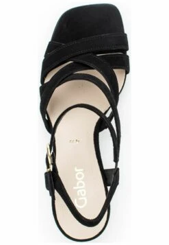 Gabor Riemensandalette - Schwarz Gold 8 Gabor Riemensandalette - Schwarz Gold -Gabor Schuhe Geschaft 8d30039f533f49f6afa202badf741c6a