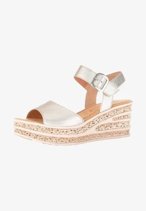 Gabor Plateausandalette - Silber 6 Gabor Plateausandalette - Silber – Bild 6