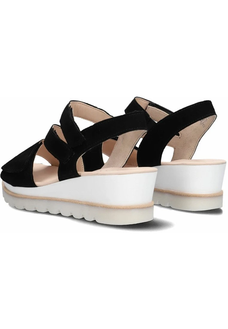 Gabor Keilsandalette - Zwart 3 Gabor Keilsandalette - Zwart – Bild 3