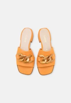 Gabor Comfort Pantolette Flach - Apricot 11 Gabor Comfort Pantolette Flach - Apricot -Gabor Schuhe Geschaft 901784aa130d4b719a810a51958ee44f